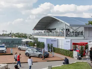 Losberger De Boer maxiflex Emporium at Mercedes Benz